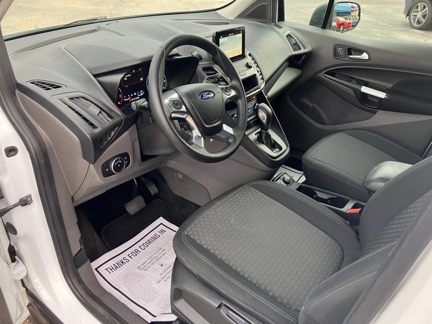 2019 White /Gray Ford Transit Connect Cargo Van XLT LWB w/Rear Liftgate (NM0LS7F28K1) with an 2.5L L4 DOHC 16V engine, 6A transmission, located at 1842 Wirt Road, Houston, TX, 77055, (713) 973-3903, 29.805330, -95.484787 - Photo#10